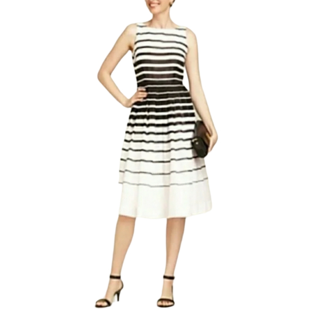 Talbots Striped Cotton Dress